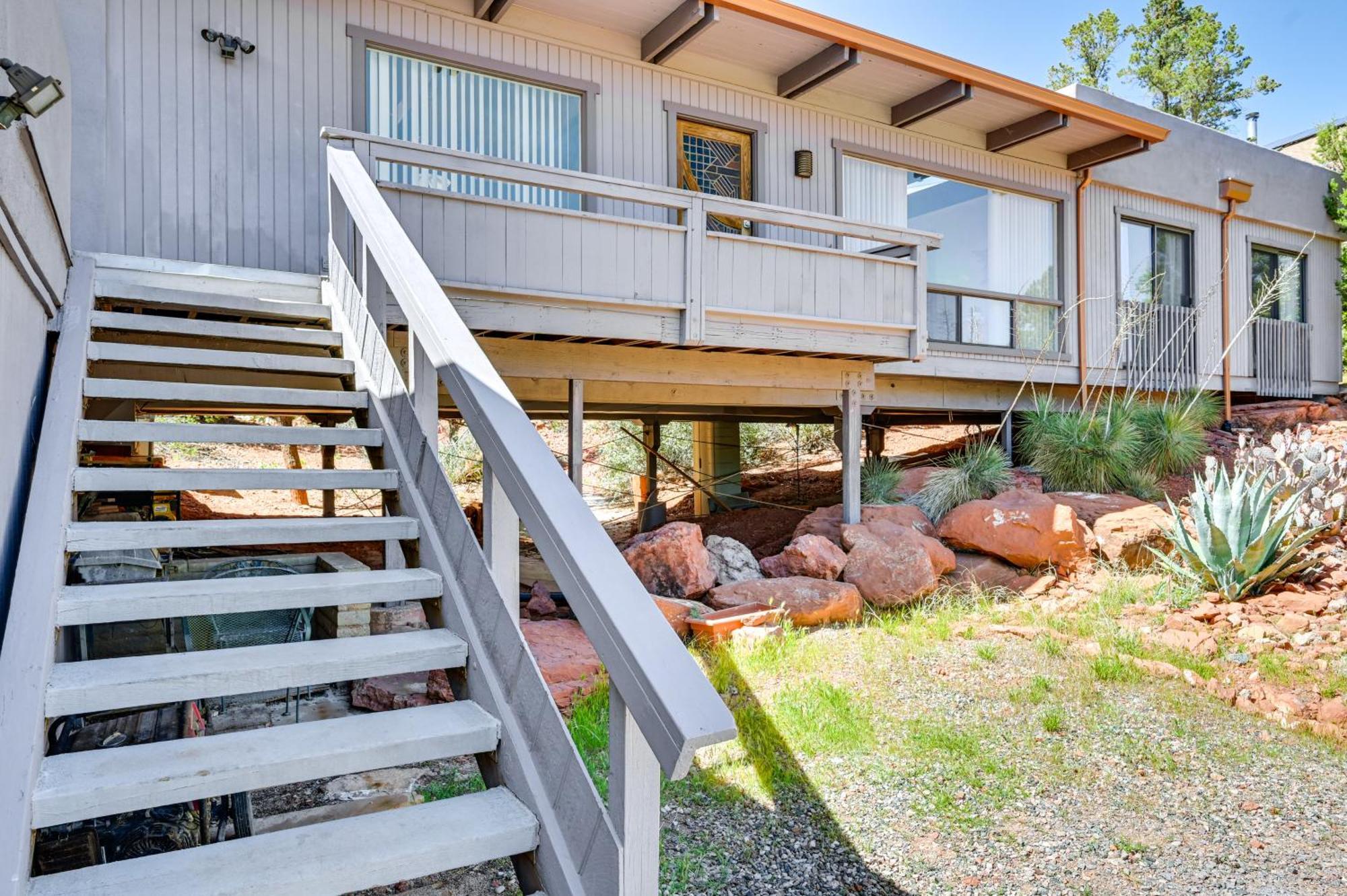 Sedona Red Rock Retreat Walk To Hiking Trails! Villa Exterior photo